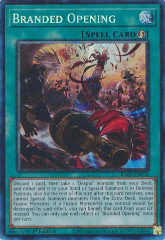 Branded Opening (CR) [RA03-EN070] Prismatic Collector's Rare Yu-Gi-Oh!