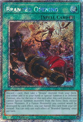 Branded Opening (Platinum Secret Rare) [RA03-EN070] Platinum Secret Rare Yu-Gi-Oh!