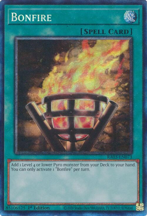 Bonfire (CR) [RA03-EN073] Prismatic Collector's Rare Yu-Gi-Oh!