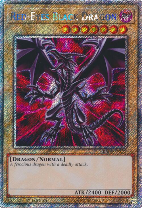 Red-Eyes Black Dragon (Platinum Secret Rare) [RA03-EN081] Platinum Secret Rare Yu-Gi-Oh!