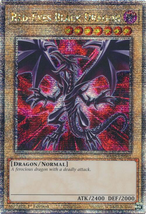 Red-Eyes Black Dragon (Quarter Century Secret Rare) [RA03-EN081] Quarter Century Secret Rare Yu-Gi-Oh!