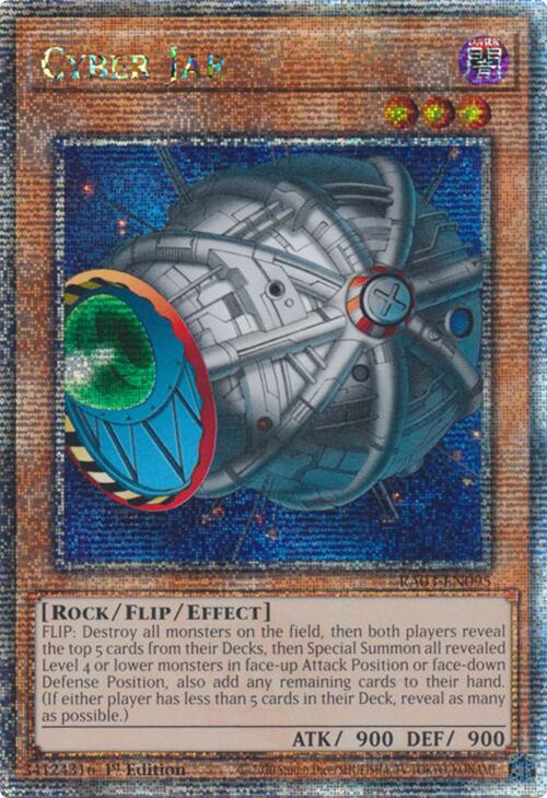 Cyber Jar (Quarter Century Secret Rare) [RA03-EN095] Quarter Century Secret Rare Yu-Gi-Oh!