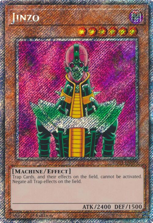 Jinzo (Platinum Secret Rare) [RA03-EN099] Platinum Secret Rare Yu-Gi-Oh!