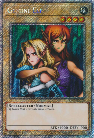 Gemini Elf (Platinum Secret Rare) [RA03-EN109] Platinum Secret Rare