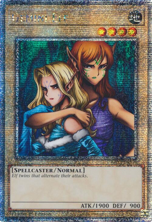 Gemini Elf (Quarter Century Secret Rare) [RA03-EN109] Quarter Century Secret Rare Yu-Gi-Oh!
