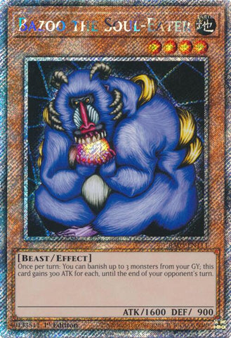 Bazoo the Soul-Eater (Platinum Secret Rare) [RA03-EN111] Platinum Secret Rare Yu-Gi-Oh!