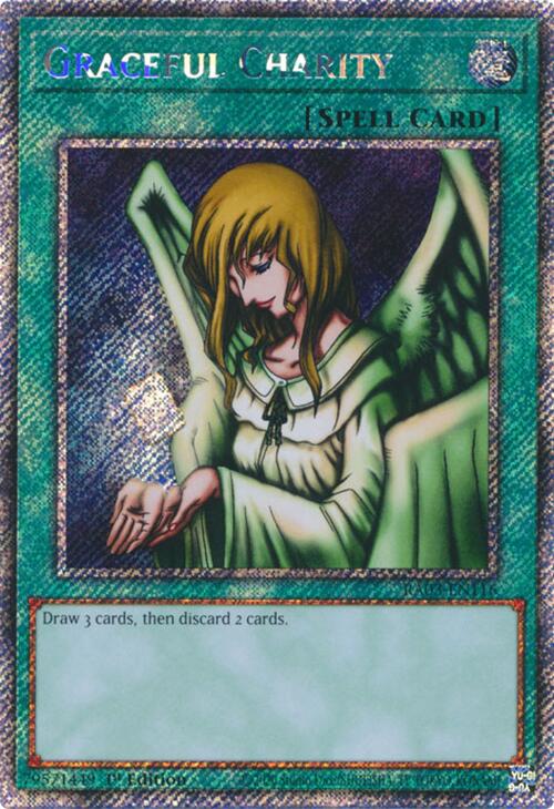 Graceful Charity (Platinum Secret Rare) [RA03-EN116] Platinum Secret Rare Yu-Gi-Oh!