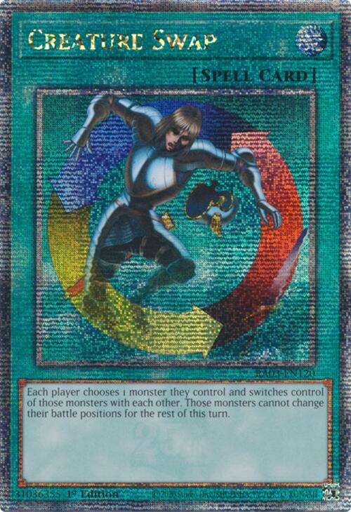 Creature Swap (Quarter Century Secret Rare) [RA03-EN120] Quarter Century Secret Rare Yu-Gi-Oh!