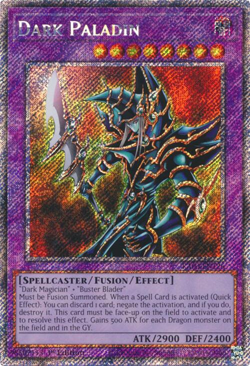 Dark Paladin (Platinum Secret Rare) [RA03-EN126] Platinum Secret Rare Yu-Gi-Oh!