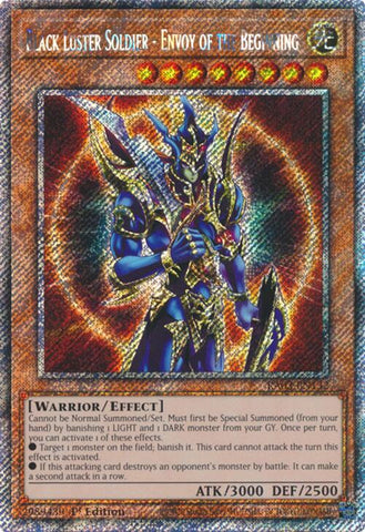 Black Luster Soldier - Envoy of the Beginning (Platinum Secret Rare) [RA03-EN132] Platinum Secret Rare Yu-Gi-Oh!