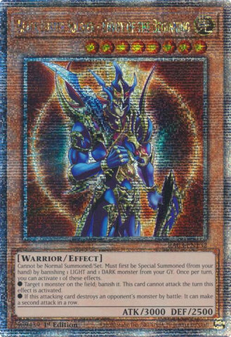 Black Luster Soldier - Envoy of the Beginning (Quarter Century Secret Rare) [RA03-EN132] Quarter Century Secret Rare Yu-Gi-Oh!