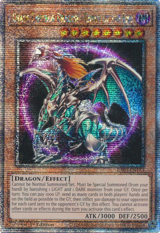 Chaos Emperor Dragon - Envoy of the End (Quarter Century Secret Rare) [RA03-EN133] Quarter Century Secret Rare Yu-Gi-Oh!
