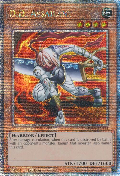 D.D. Assailant (Quarter Century Secret Rare) [RA03-EN141] Quarter Century Secret Rare Yu-Gi-Oh!