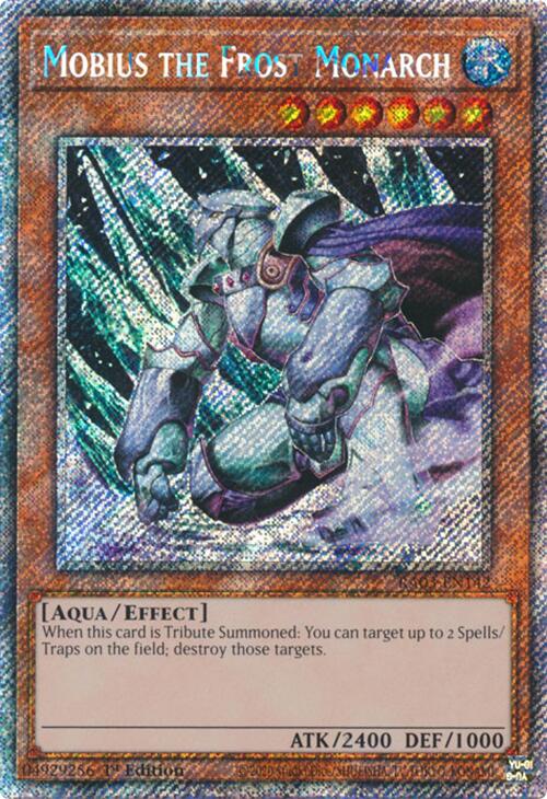 Mobius the Frost Monarch (Platinum Secret Rare) [RA03-EN142] Platinum Secret Rare Yu-Gi-Oh!