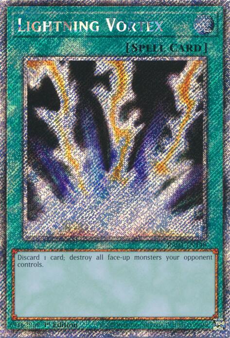 Lightning Vortex (Platinum Secret Rare) [RA03-EN148] Platinum Secret Rare Yu-Gi-Oh!