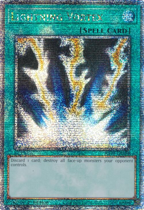 Lightning Vortex (Quarter Century Secret Rare) [RA03-EN148] Quarter Century Secret Rare Yu-Gi-Oh!