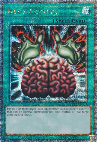 Brain Control (Quarter Century Secret Rare) [RA03-EN154] Quarter Century Secret Rare Yu-Gi-Oh!