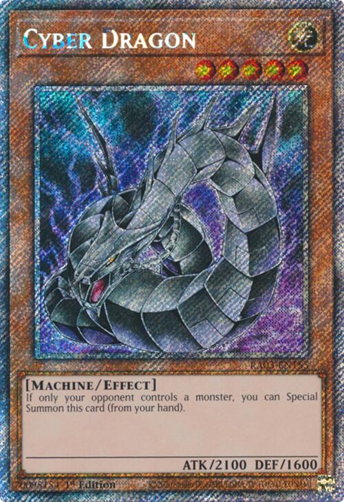 Cyber Dragon (Platinum Secret Rare) [RA03-EN155] Platinum Secret Rare Yu-Gi-Oh!