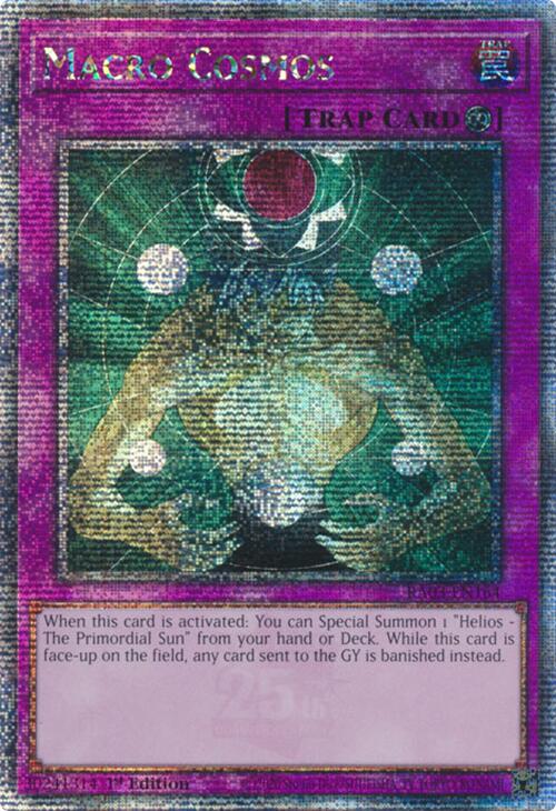 Macro Cosmos (Quarter Century Secret Rare) [RA03-EN164] Quarter Century Secret Rare Yu-Gi-Oh!