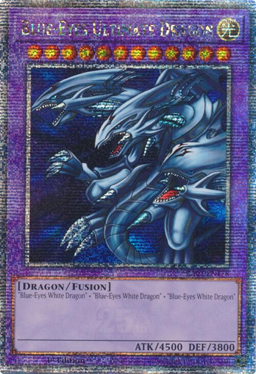 Blue-Eyes Ultimate Dragon (Quarter Century Secret Rare) [RA03-EN178] Quarter Century Secret Rare Yu-Gi-Oh!