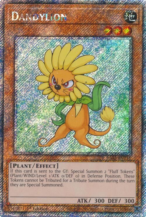 Dandylion (Platinum Secret Rare) [RA03-EN211] Platinum Secret Rare Yu-Gi-Oh!