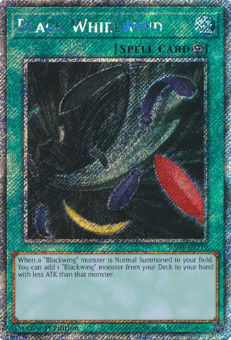 Black Whirlwind (Platinum Secret Rare) [RA03-EN219] Platinum Secret Rare Yu-Gi-Oh!