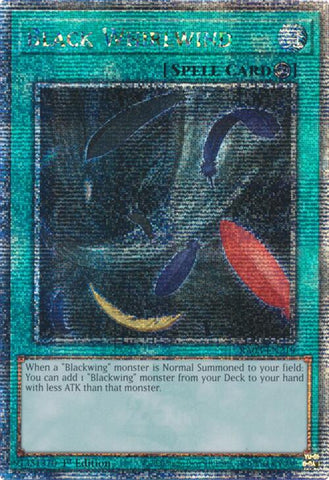 Black Whirlwind (Quarter Century Secret Rare) [RA03-EN219] Quarter Century Secret Rare Yu-Gi-Oh!