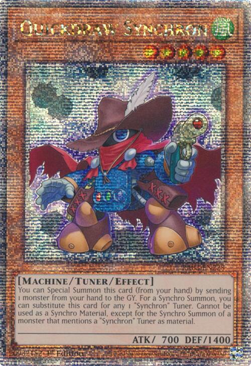 Quickdraw Synchron (Quarter Century Secret Rare) [RA03-EN228] Quarter Century Secret Rare Yu-Gi-Oh!