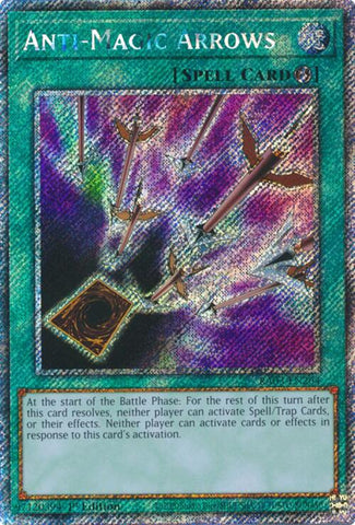Anti-Magic Arrows (Platinum Secret Rare) [RA03-EN264] Platinum Secret Rare Yu-Gi-Oh!