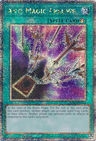 Anti-Magic Arrows (Quarter Century Secret Rare) [RA03-EN264] Quarter Century Secret Rare Yu-Gi-Oh!
