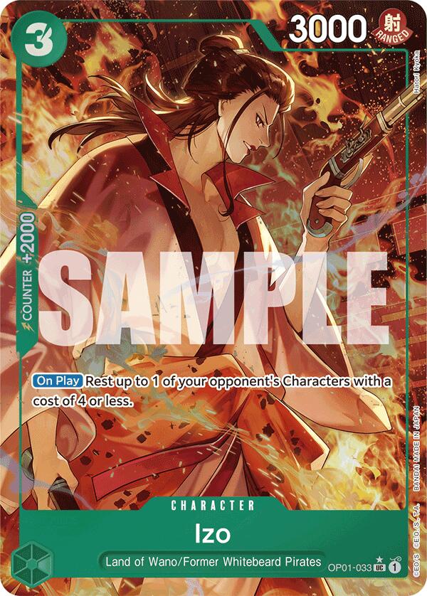 Izo (OP01-033) (Alternate Art) [Premium Booster -The Best-] Bandai