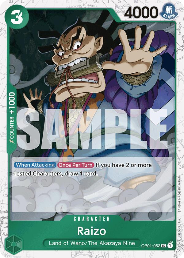 Raizo (Jolly Roger Foil) [Premium Booster -The Best-] Bandai