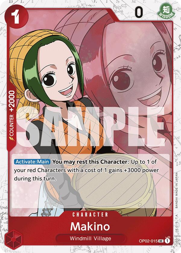 Makino (Jolly Roger Foil) [Premium Booster -The Best-] Bandai