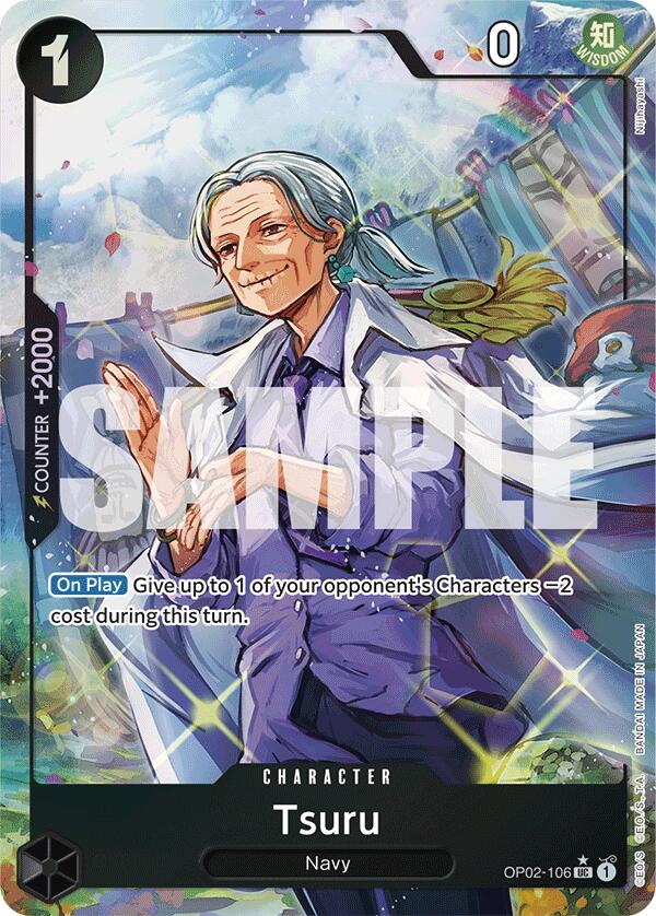 Tsuru (Full Art) [Premium Booster -The Best-] Bandai