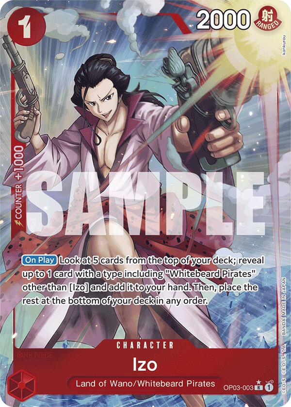 Izo (OP03-003) (Full Art) [Premium Booster -The Best-] Bandai