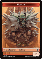 Drake // Goblin Doubled-Sided Token [Foundations Tokens] Magic: The Gathering