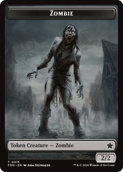 Zombie // Insect Doubled-Sided Token [Foundations Tokens] Magic: The Gathering