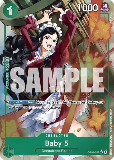 Baby 5 (OP04-032) (Full Art) [Premium Booster -The Best-] Bandai