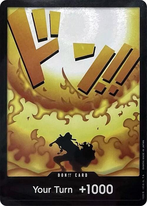DON!! Card (Portgas.D.Ace) (Devil Fruits Collection Vol. 2) [One Piece Promotion Cards] Bandai
