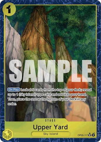 Upper Yard (Alternate Art) [Premium Booster -The Best-] Bandai