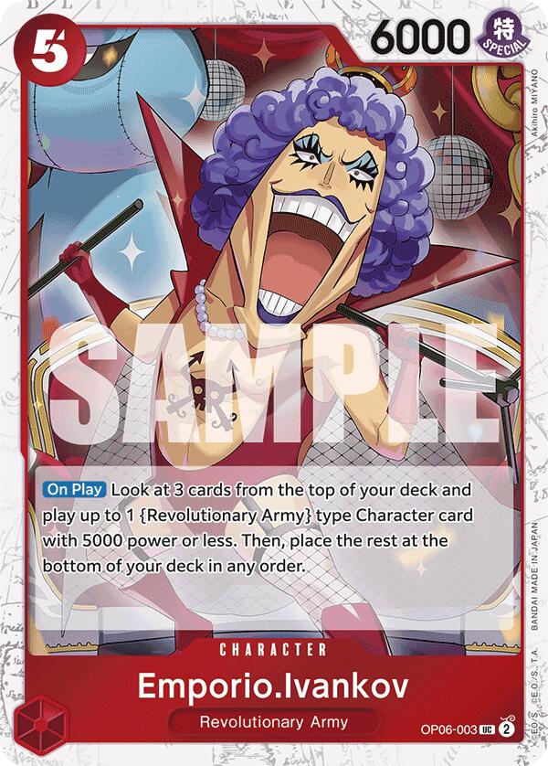 Emporio.Ivankov (Jolly Roger Foil) [Premium Booster -The Best-] Bandai