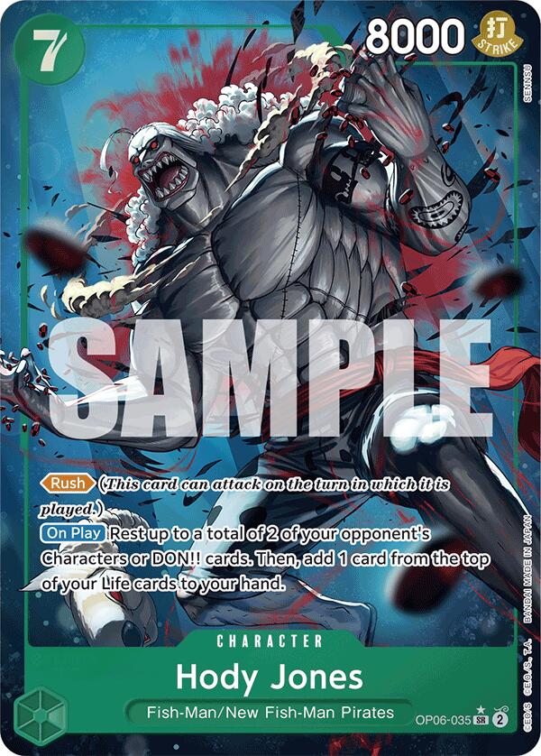 Hody Jones (Alternate Art) [Premium Booster -The Best-] Bandai
