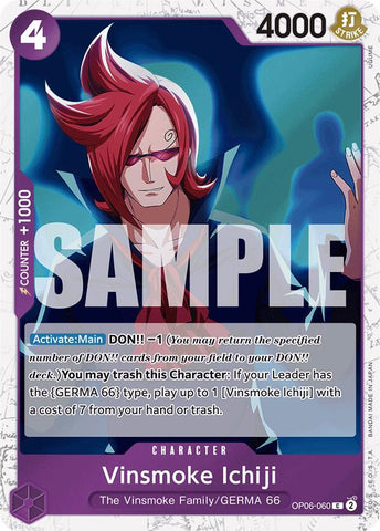 Vinsmoke Ichiji (OP06-060) (Jolly Roger Foil) [Premium Booster -The Best-] Bandai