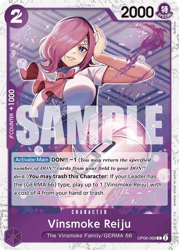Vinsmoke Reiju (OP06-068) (Jolly Roger Foil) [Premium Booster -The Best-] Bandai