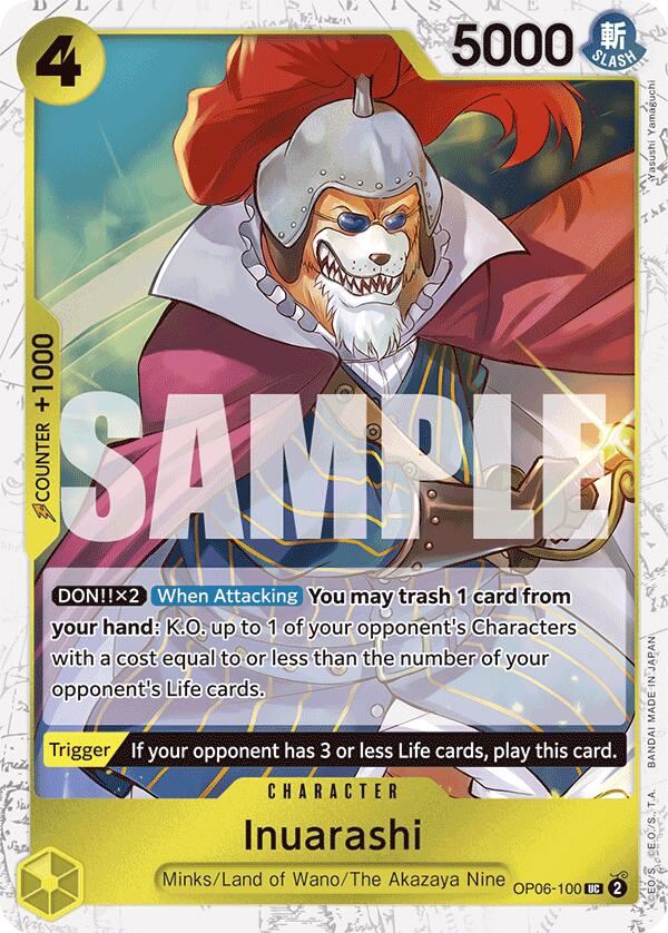 Inuarashi (Jolly Roger Foil) [Premium Booster -The Best-] Bandai