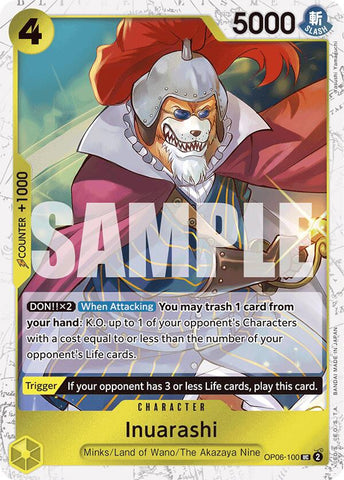 Inuarashi (Jolly Roger Foil) [Premium Booster -The Best-] Bandai