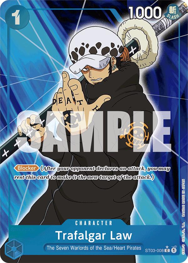 Trafalgar Law (ST03-008) (Full Art) [Premium Booster -The Best-] Bandai