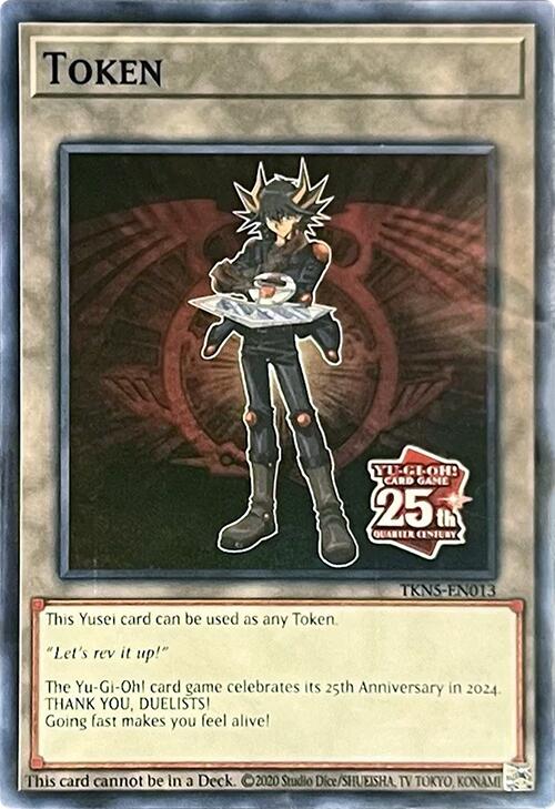 Token: Yusei [TKN5-EN013] Super Rare Yu-Gi-Oh!