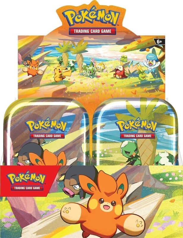 Paldea Friends Mini Tin Display Pokémon