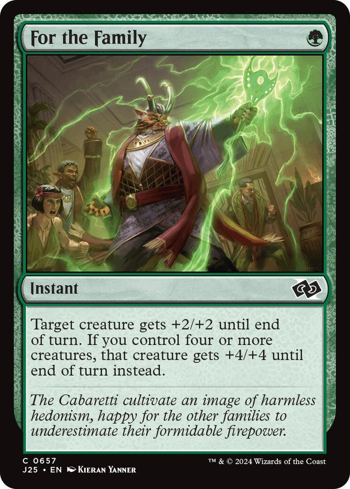 For the Family [Foundations Jumpstart] Magic: The Gathering